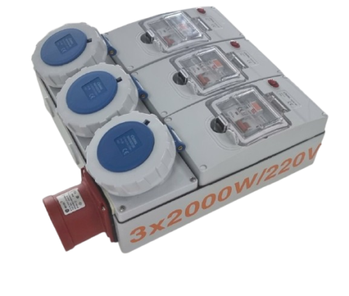 F2.D4 - ISOLATOR 3x2000W 220V