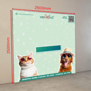 backdrop 2,5x2,5m
